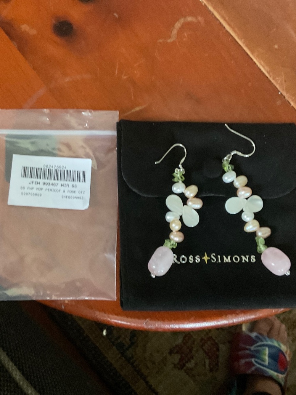 Ross-Simons Mother-Of-Pearl, 5-6mm Cultured Pearl and 12.00 ct. t.w. Rose Quartz - Picture 5 of 12